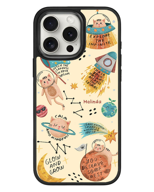 iPhone Standee Grip Case - Spaceship
