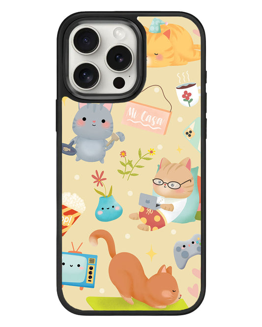iPhone Standee Grip Case - Stay Home