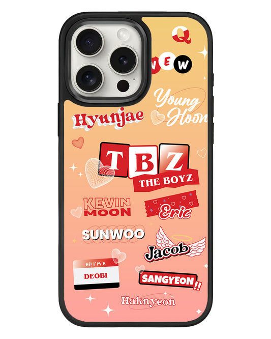 iPhone Standee Grip Case - The Boyz Members
