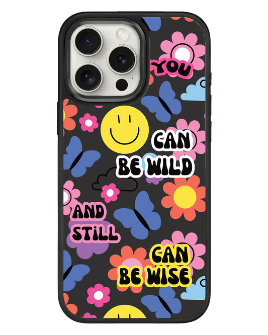 iPhone Standee Grip Case - You Can Be Wild & Wise