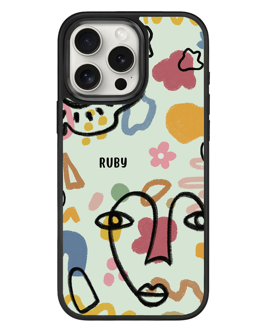 iPhone Standee Grip Case - Abstract 4.0