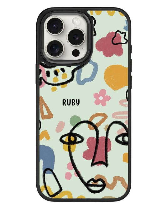 iPhone Standee Grip Case - Abstract 4.0