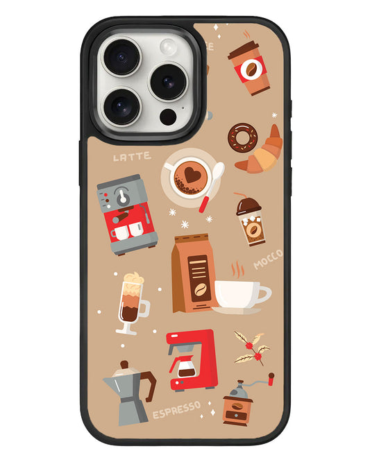 iPhone Standee Grip Case - Barista