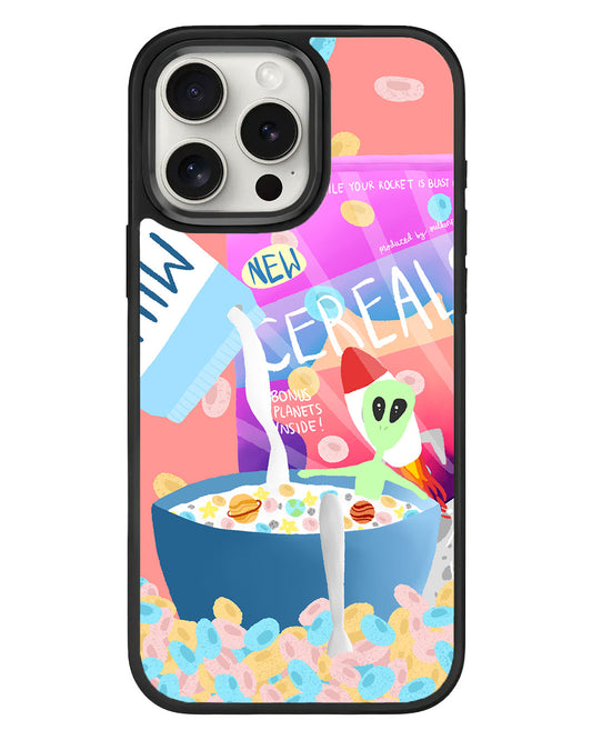 iPhone Standee Grip Case - Cerealiens