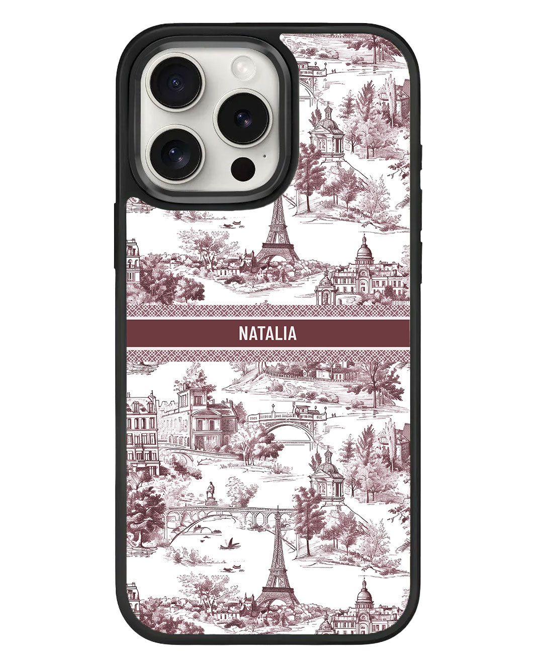 iPhone Standee Grip Case - Toile du Juoy City