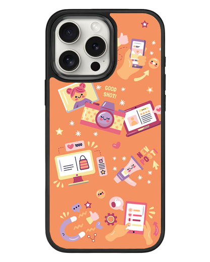 iPhone Standee Grip Case - Content Creator