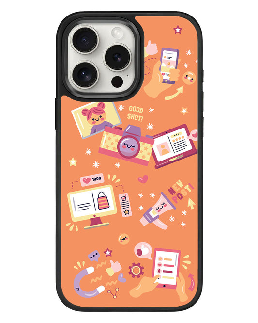 iPhone Standee Grip Case - Content Creator