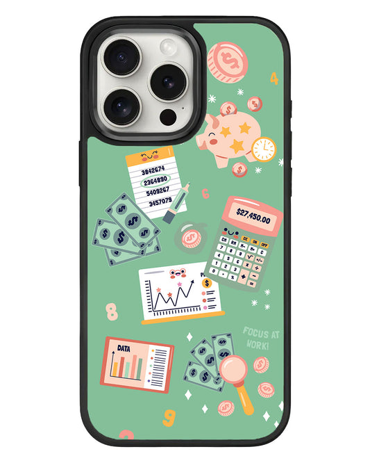 iPhone Standee Grip Case - Finance