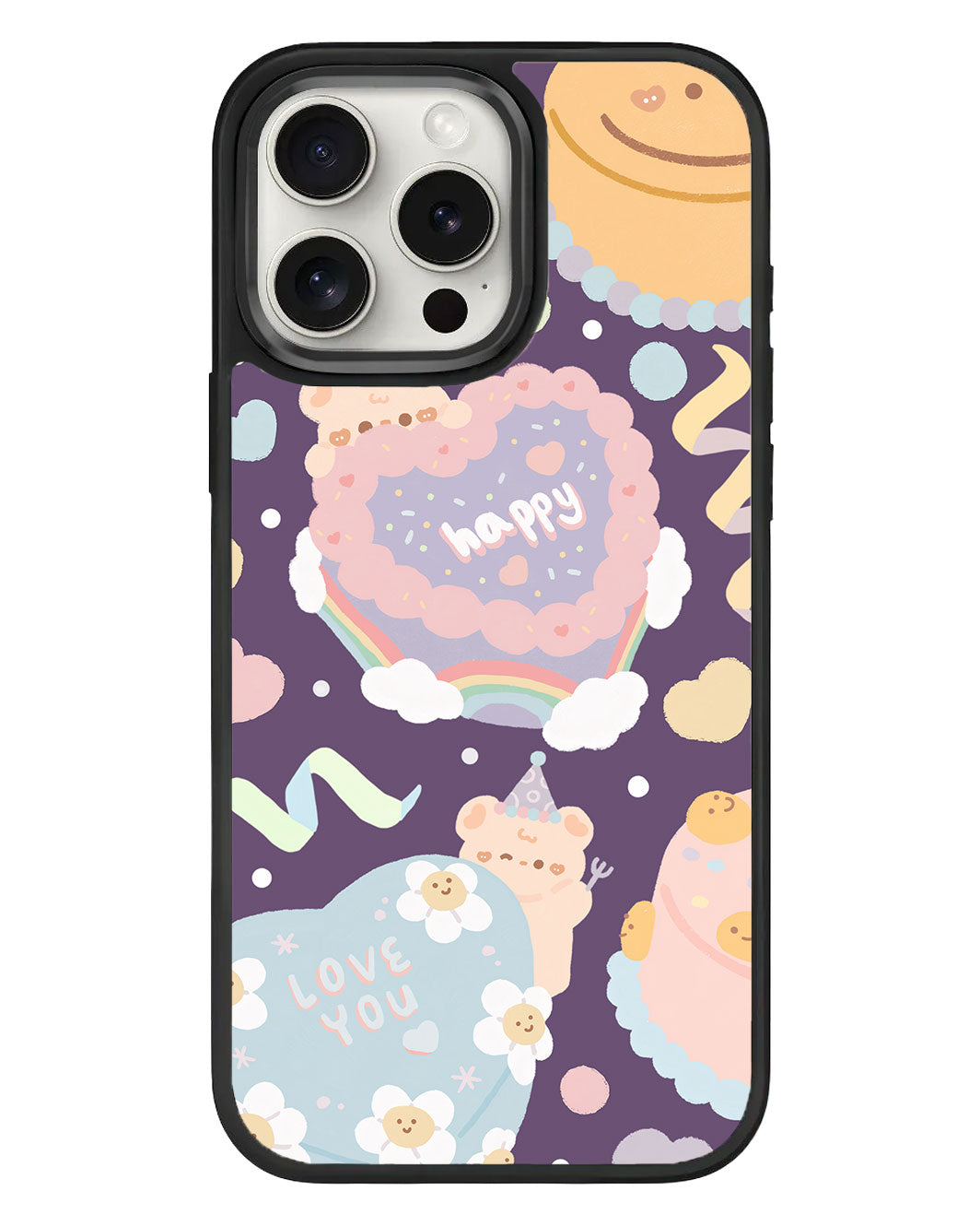 iPhone Standee Grip Case - Cake Party