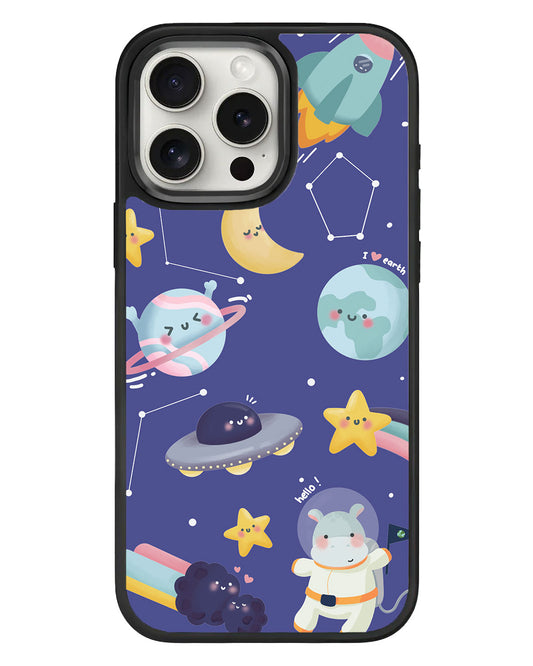 iPhone Standee Grip Case - Galaxy