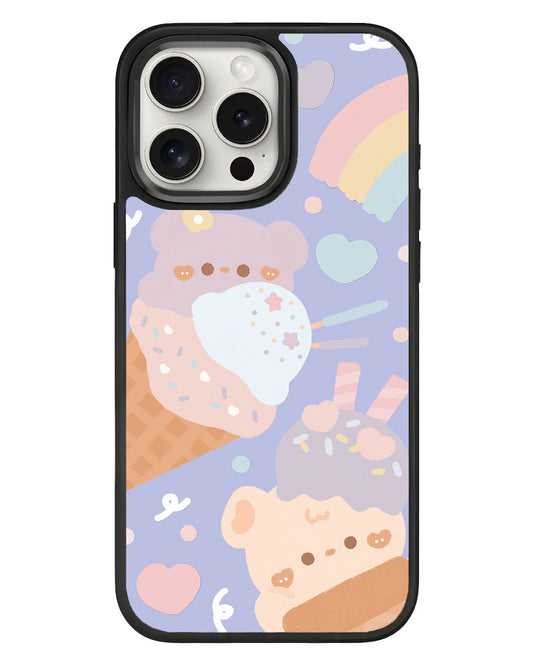 iPhone Standee Grip Case - Ice Cream for Teddy