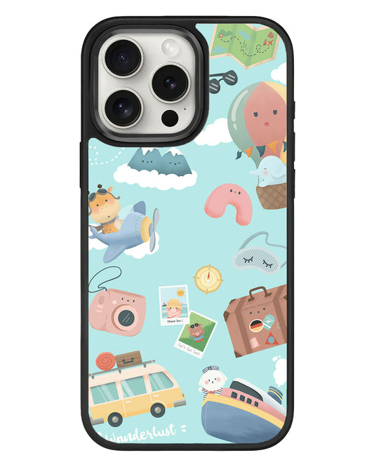 iPhone Standee Grip Case - Travel