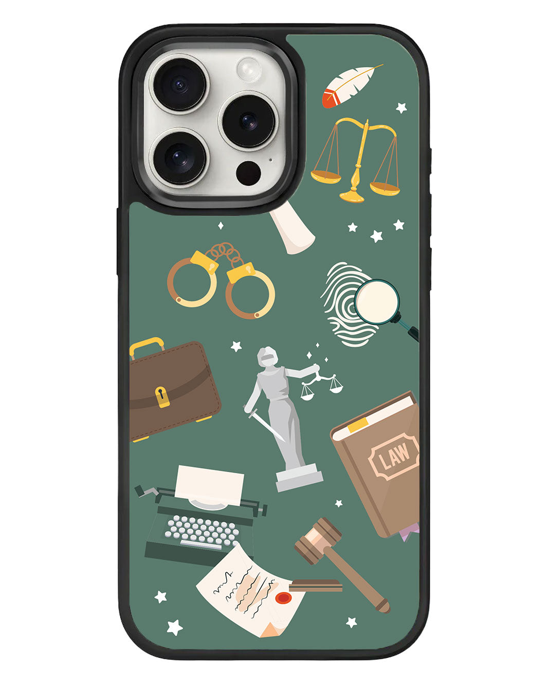 iPhone Standee Grip Case - Lawyer