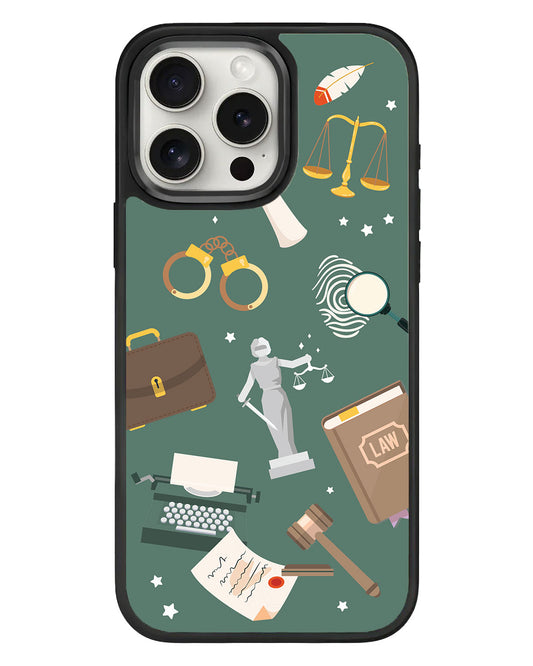 iPhone Standee Grip Case - Lawyer