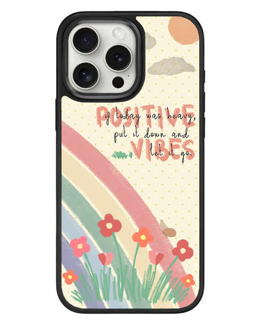 iPhone Standee Grip Case - Positive Vibes