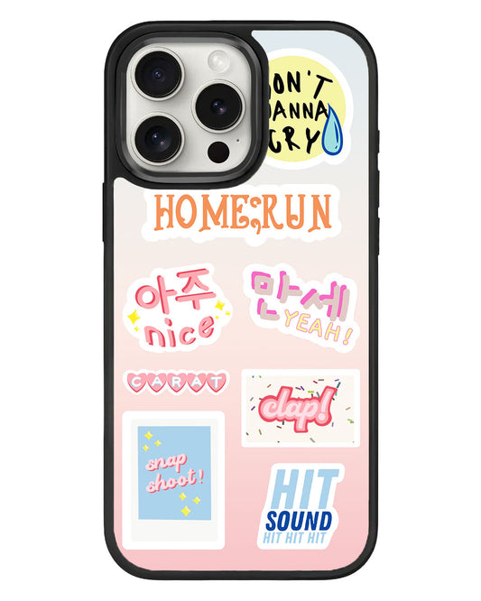 iPhone Standee Grip Case - Seventeen Sticker Pack
