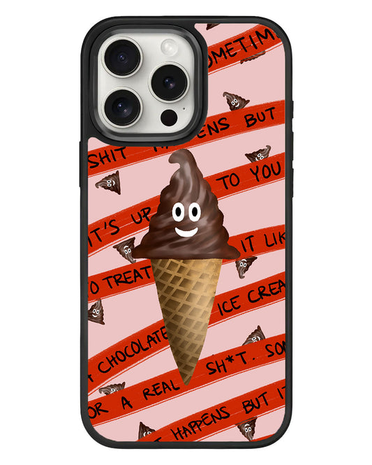 iPhone Standee Grip Case - Sh*t Happens