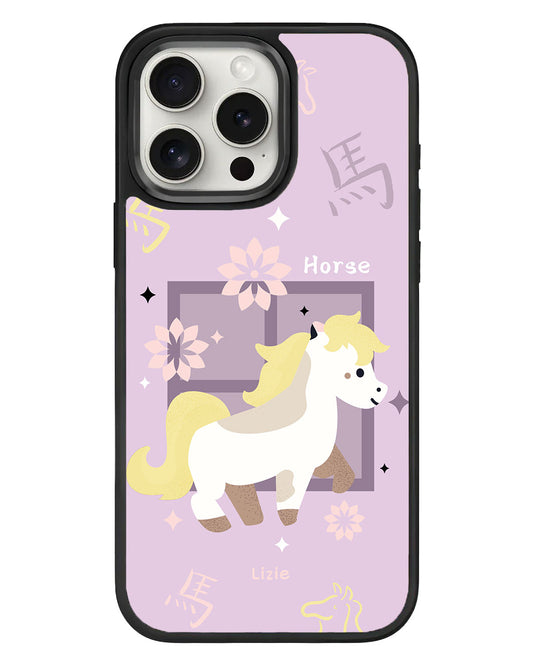 iPhone Standee Grip Case - Horse (Chinese Zodiac / Shio)
