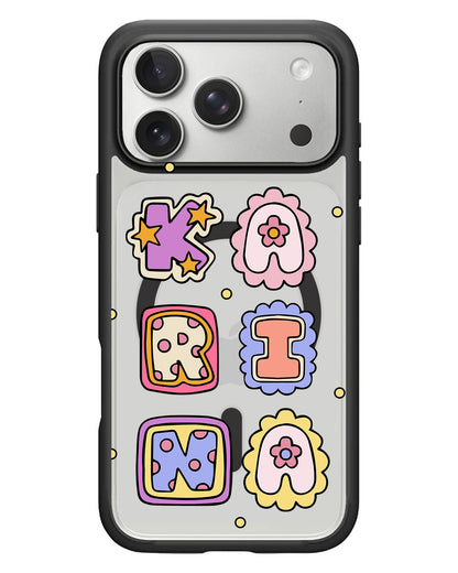 iPhone Rearguard Hybrid - Adorable Monogram 2.0