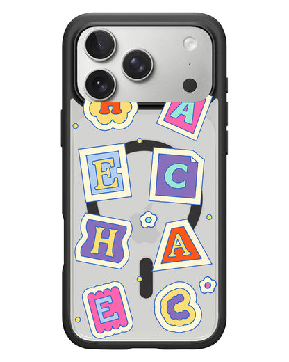 iPhone Rearguard Hybrid - Adorable Monogram 3.0