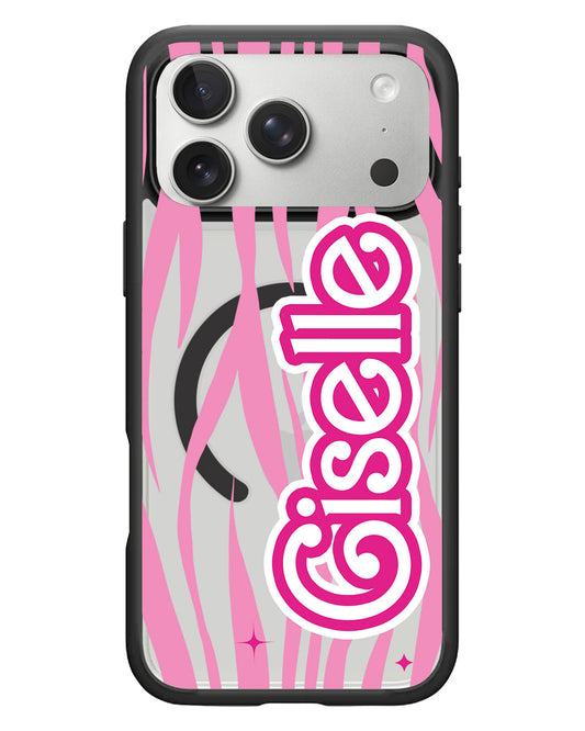 iPhone Rearguard Hybrid - Barbie Zebra Pattern
