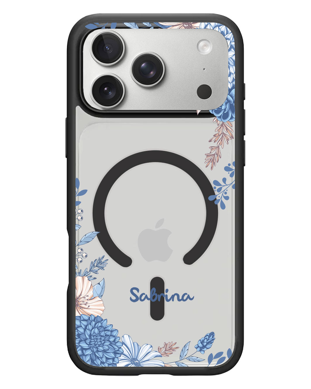 iPhone Rearguard Hybrid - Blue Florals