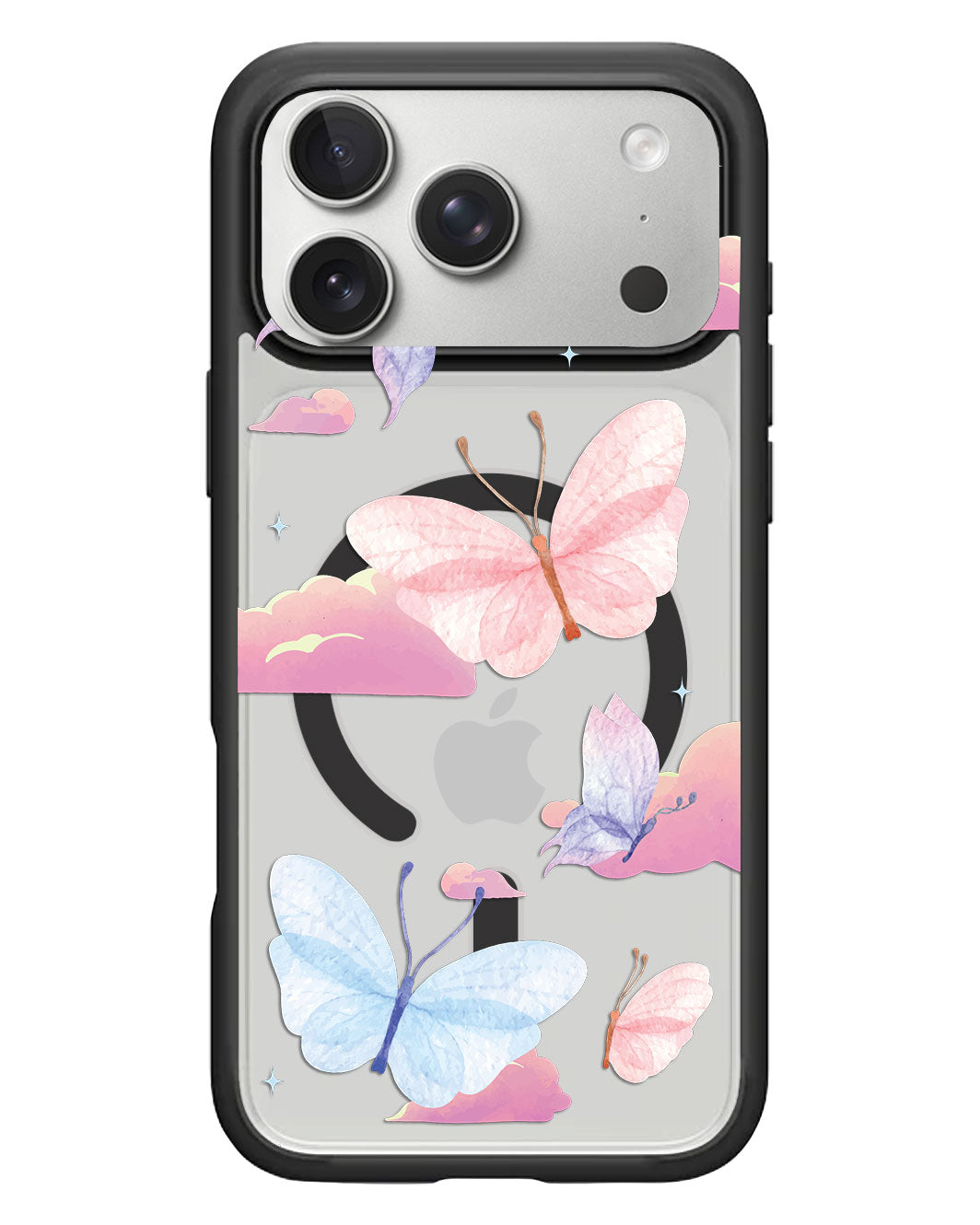 iPhone Rearguard Hybrid - Butterfly Clouds