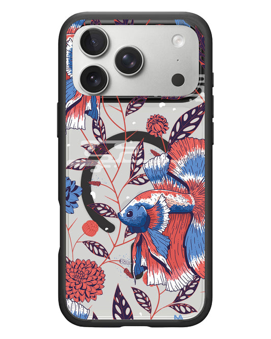 iPhone Rearguard Hybrid - Fish & Floral 2.0