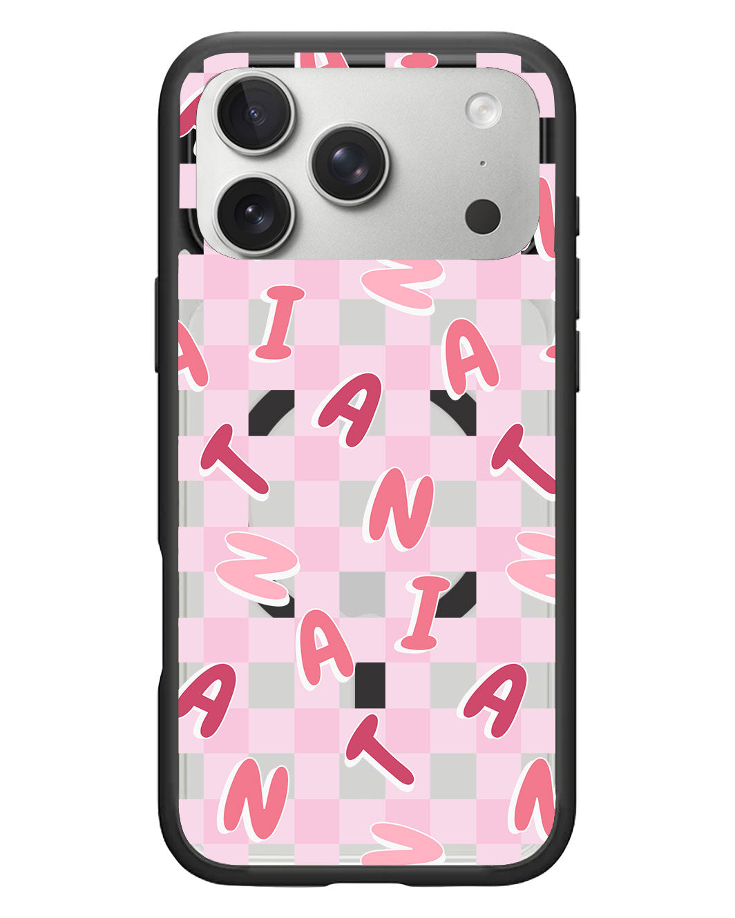 iPhone Rearguard Hybrid - CUSTOM MONOGRAM 3.0 Checkered 1.0