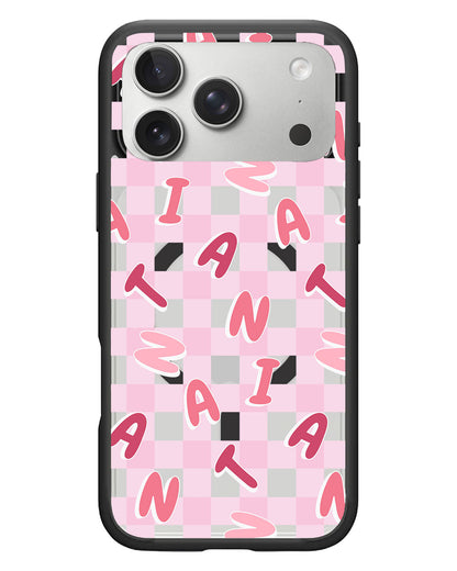 iPhone Rearguard Hybrid - CUSTOM MONOGRAM 3.0 Checkered 1.0