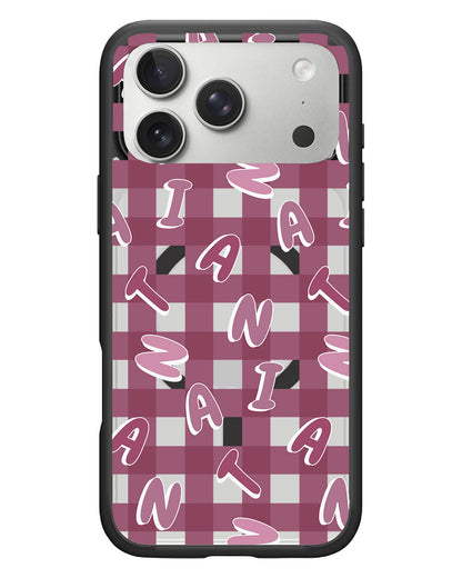 iPhone Rearguard Hybrid - CUSTOM MONOGRAM 3.0 Checkered 2.0