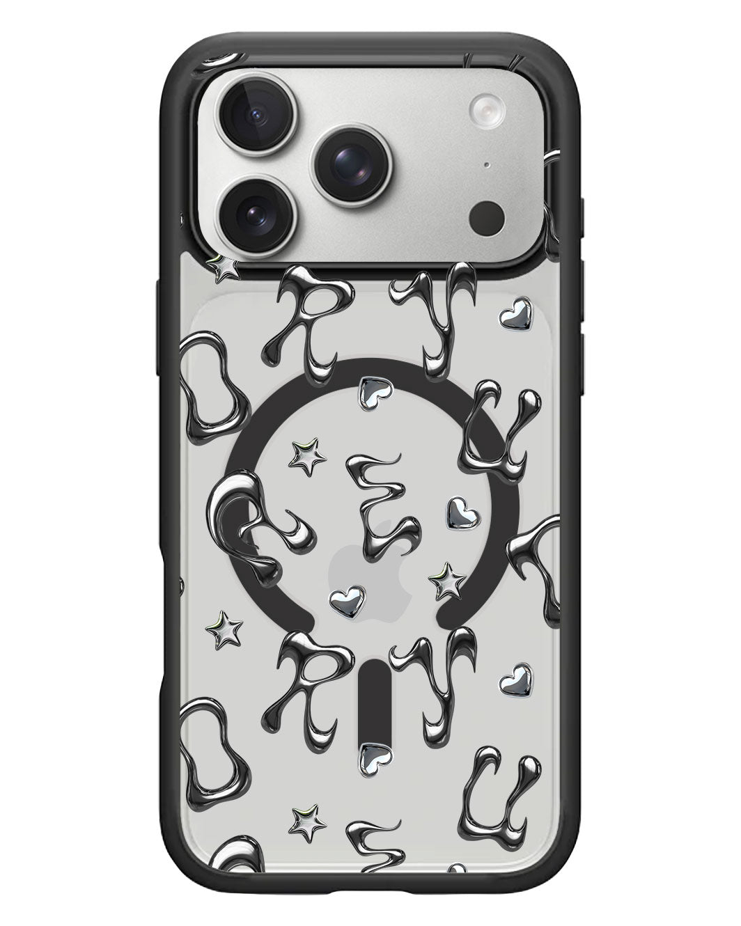 iPhone Rearguard Hybrid - Chrome Monogram 2.0