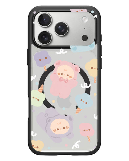 iPhone Rearguard Hybrid - Cotton Teddy