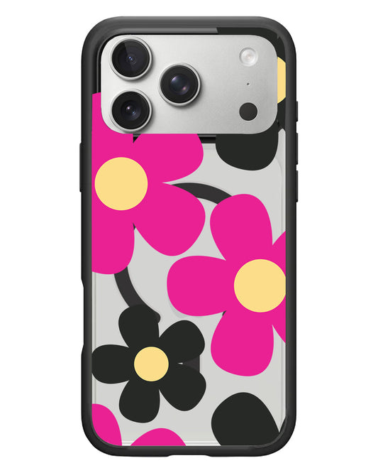 iPhone Rearguard Hybrid - Daisy Hot Pink