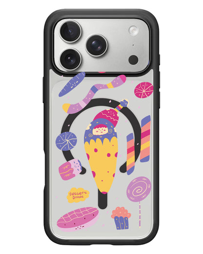 iPhone Rearguard Hybrid - Dessert Doodle