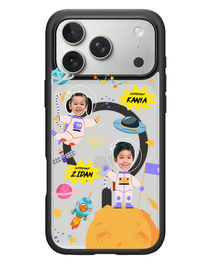 iPhone Rearguard Hybrid - Face Grid Dream Astronaut