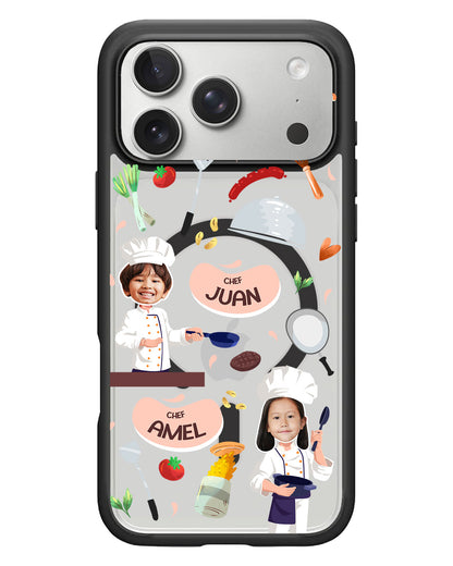 iPhone Rearguard Hybrid - Face Grid Dream Chef