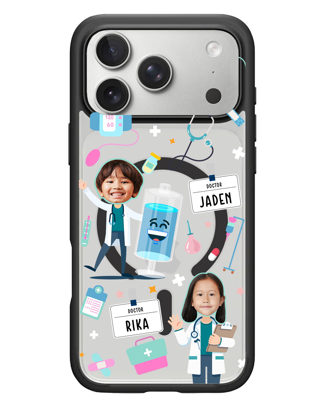 iPhone Rearguard Hybrid - Face Grid Dream Doctor