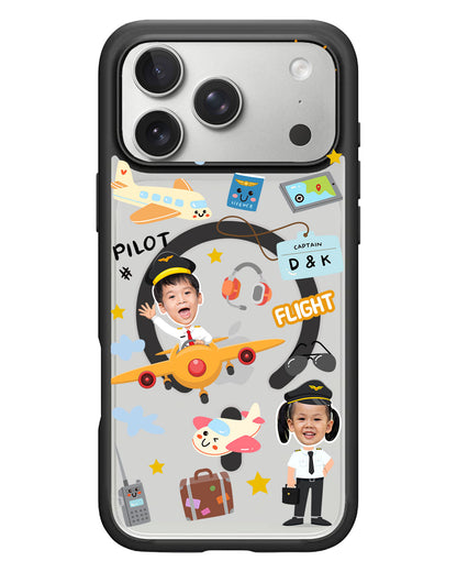 iPhone Rearguard Hybrid - Face Grid Dream Pilot