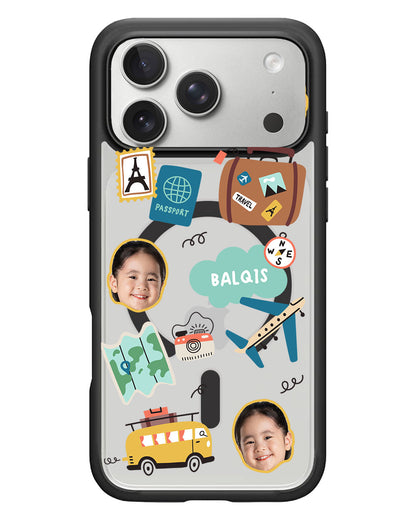 iPhone Rearguard Hybrid - Face Grid Travel