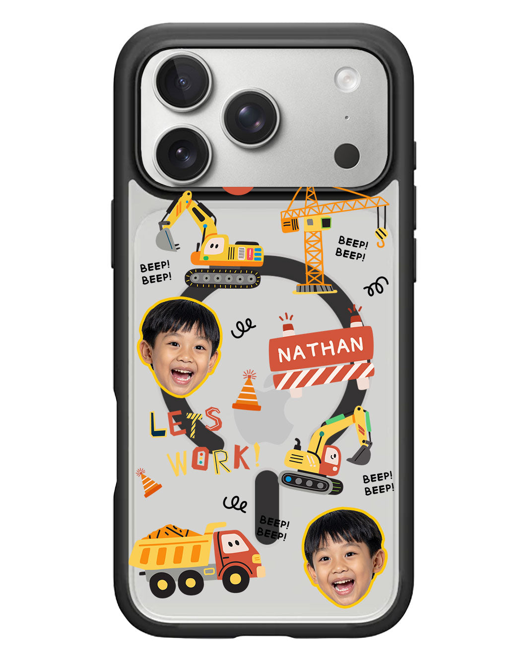 iPhone Rearguard Hybrid - Face Grid Construction