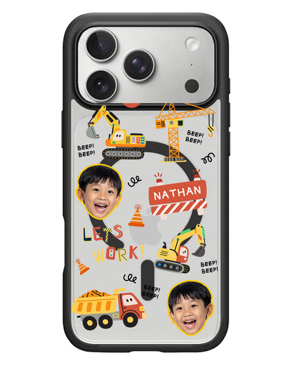 iPhone Rearguard Hybrid - Face Grid Construction