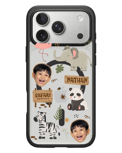 iPhone Rearguard Hybrid - Face Grid Safari 2.0
