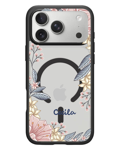 iPhone Rearguard Hybrid - Pink Floral