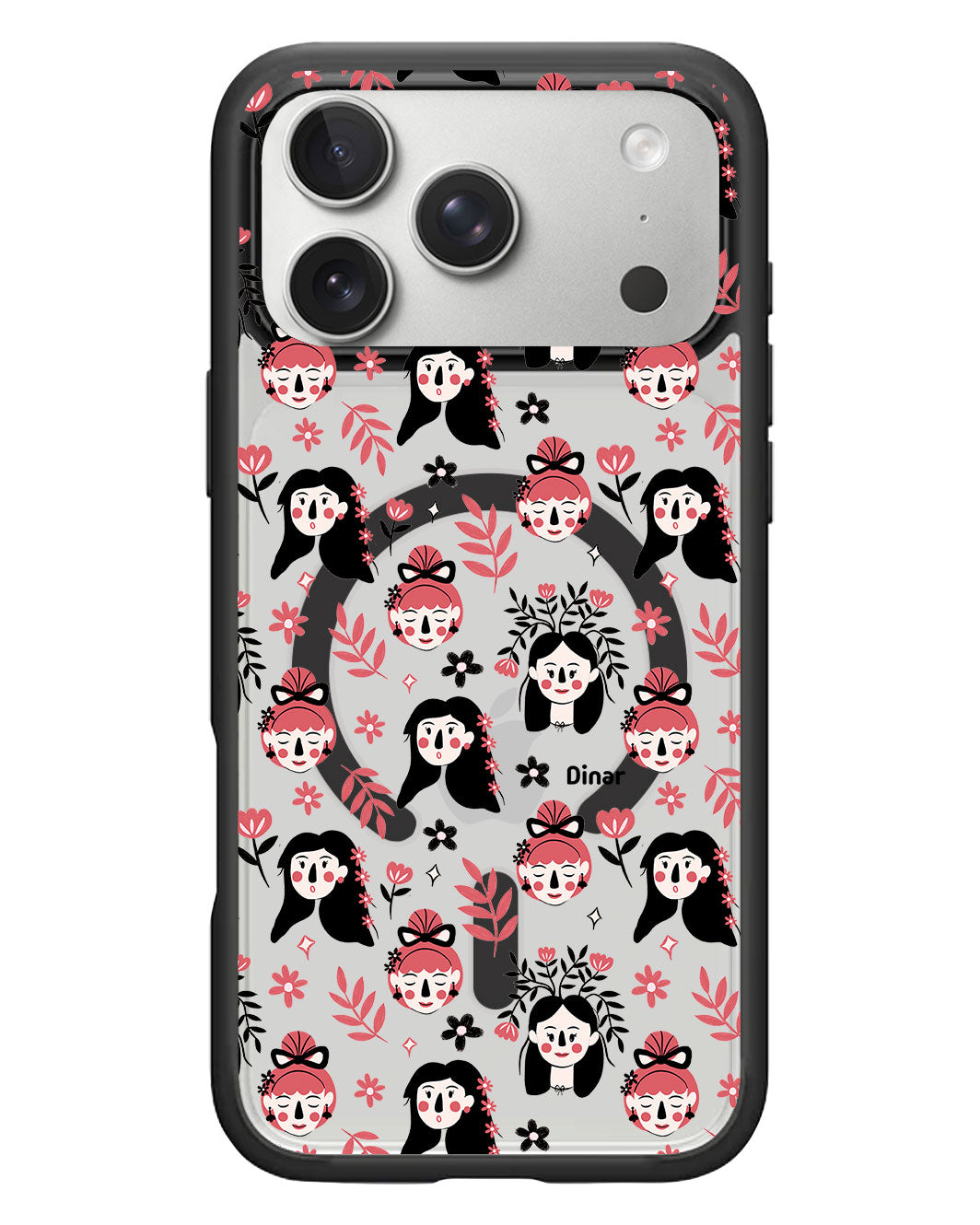 iPhone Rearguard Hybrid - Flowery Faces