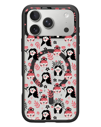 iPhone Rearguard Hybrid - Flowery Faces