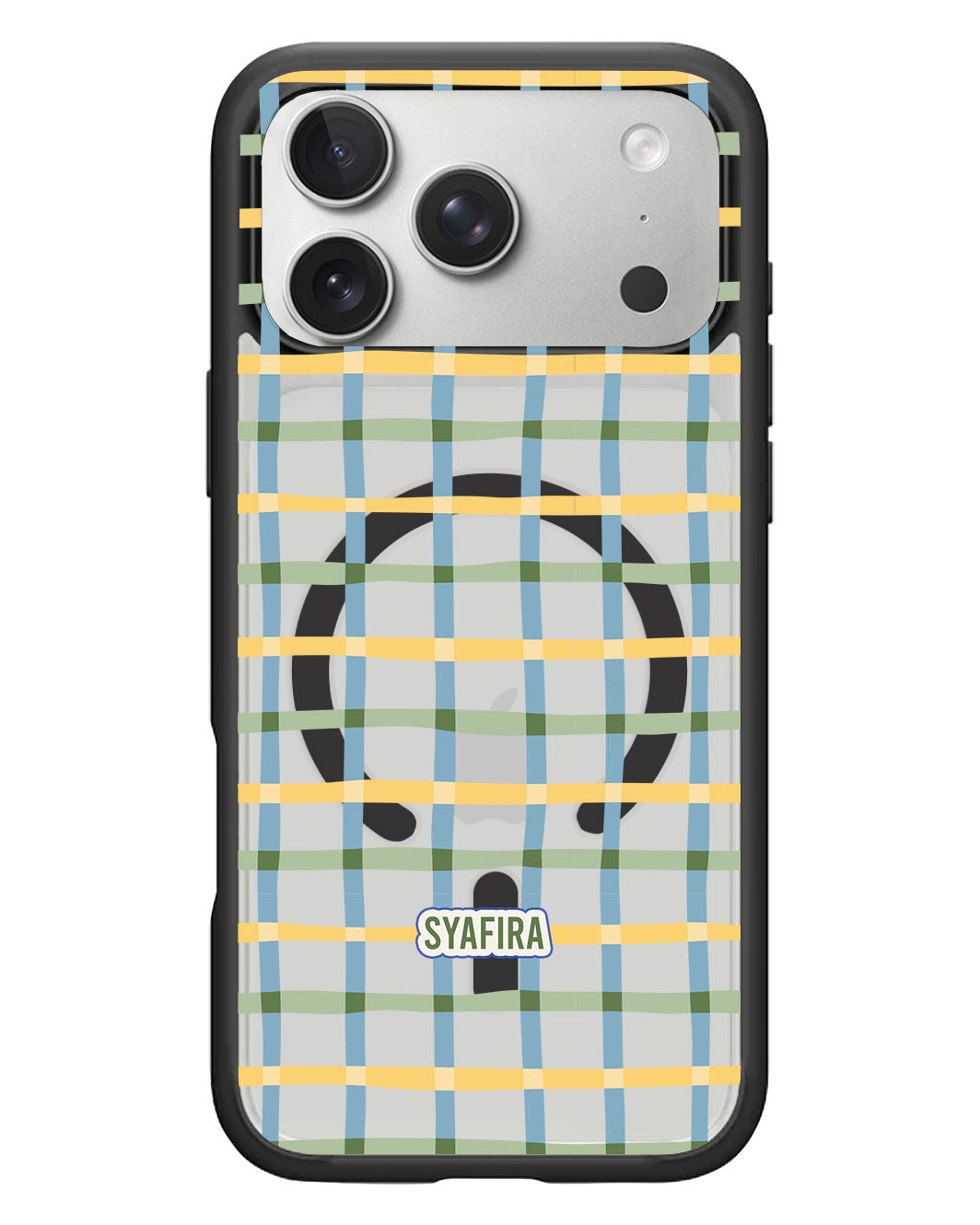 iPhone Rearguard Hybrid - Beige Grid