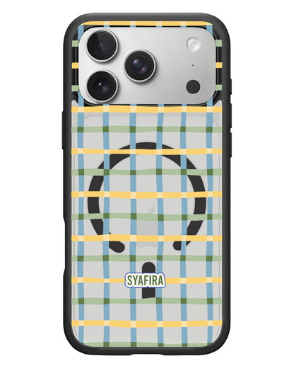 iPhone Rearguard Hybrid - Beige Grid