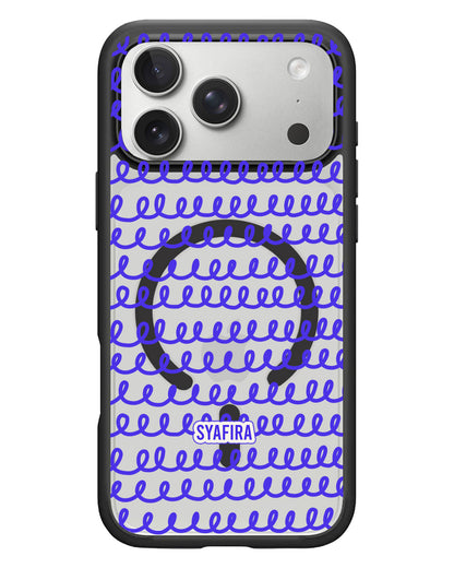 iPhone Rearguard Hybrid - Blue Wires
