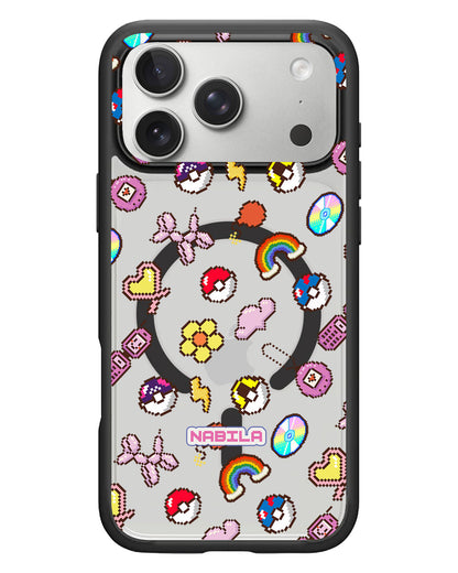 iPhone Rearguard Hybrid - Pink Glitch
